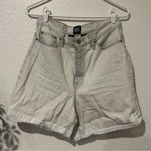 Urban Outfitters BGD Mom High Rise Light Denim Shorts